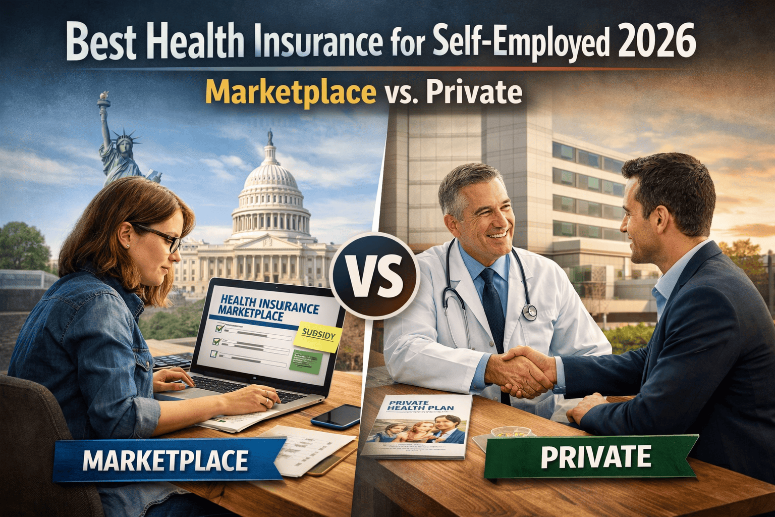 best health insurance for self employed 2026