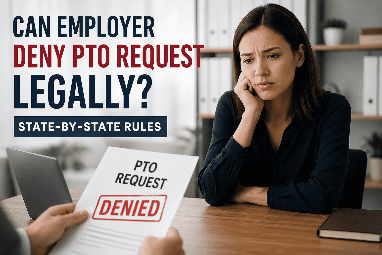 can employer deny pto request legally state by state rules