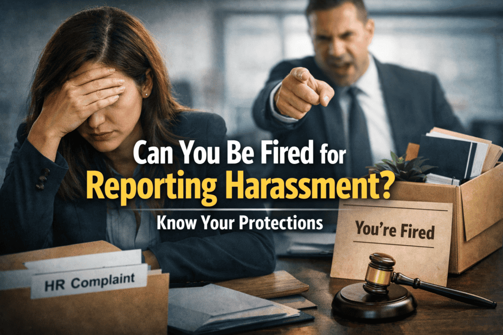 Can You Be Fired for Reporting Harassment? - HRGet