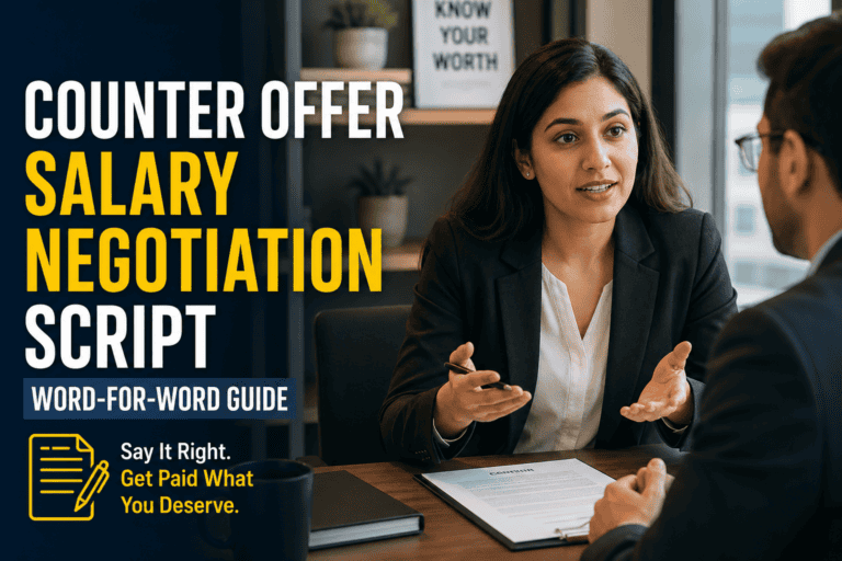counter offer salary negotiation script word for word guide featured image