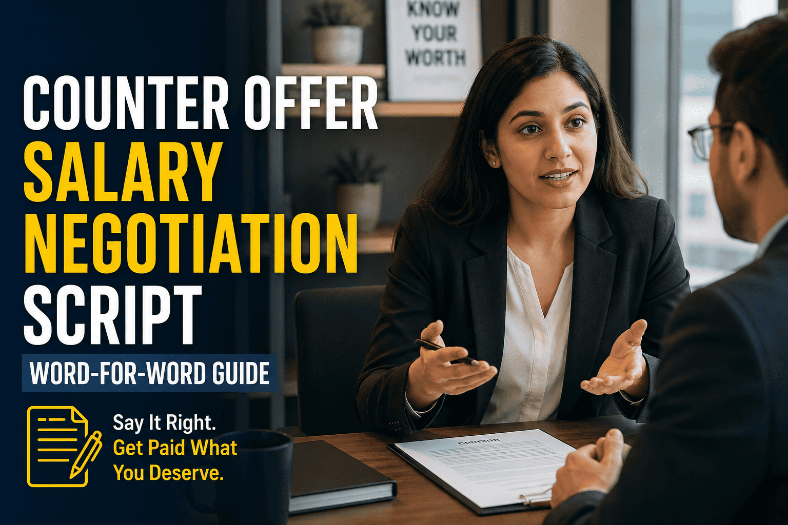 counter offer salary negotiation script word for word guide featured image