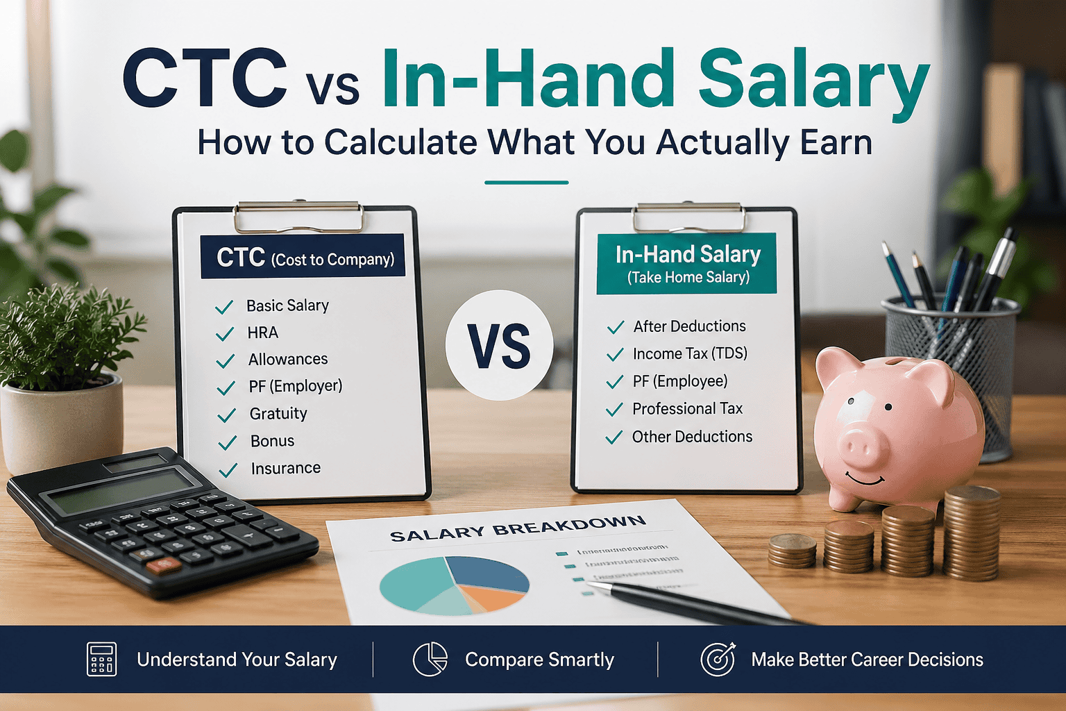 ctc vs in hand salary how to calculate actual earnings featured image