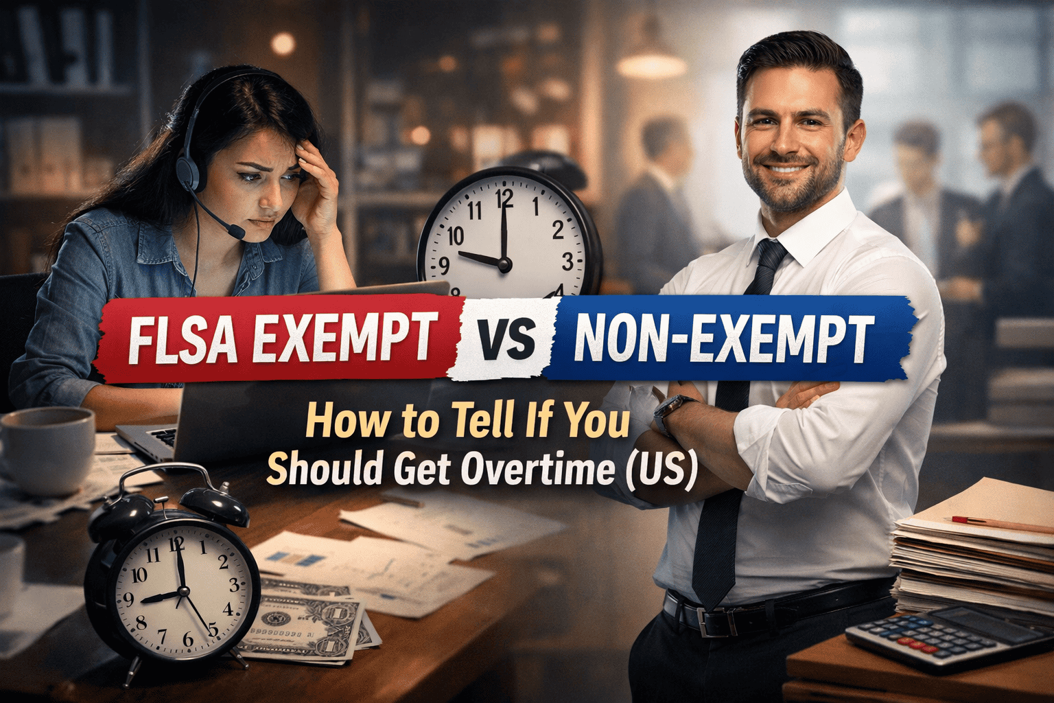 FLSA Exempt vs Non-Exempt: Are You Owed Overtime Pay?