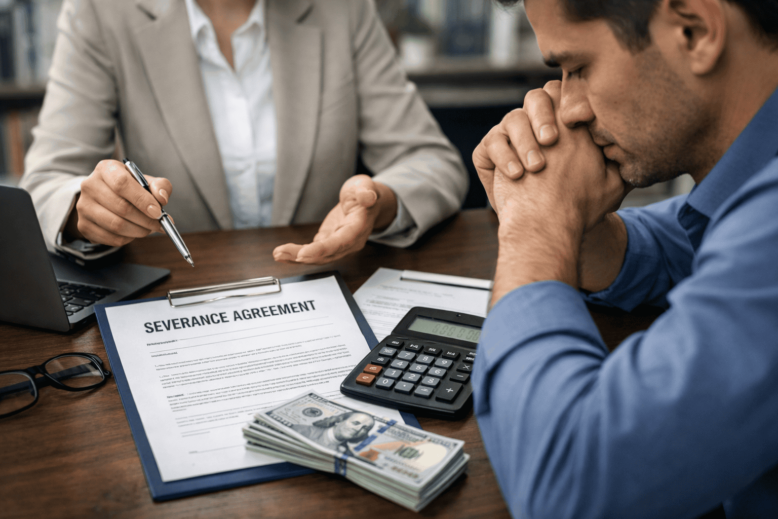 how to negotiate layoff severance package