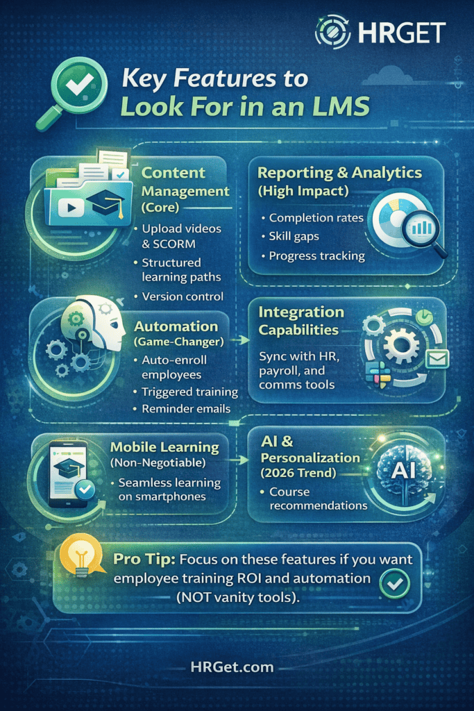 key features to look for lms