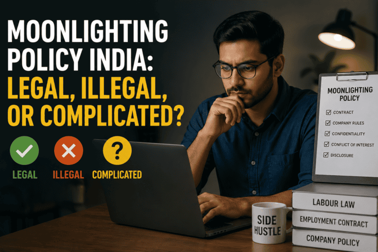 moonlighting policy india legal illegal complicated featured image
