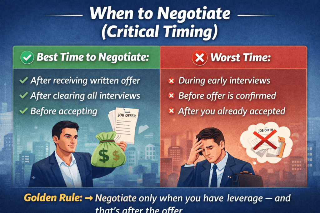 salary negotiation after job offer