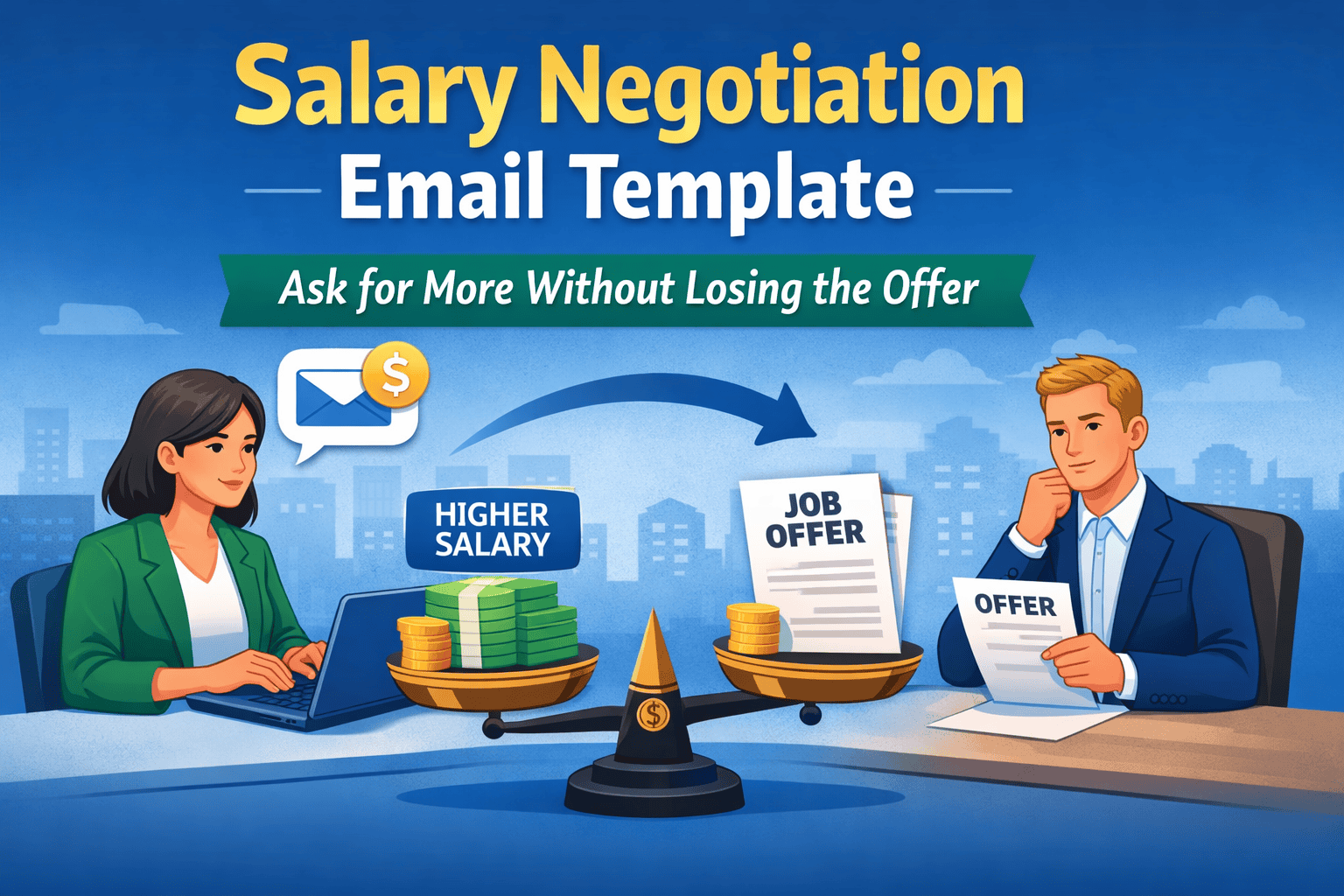 salary negotiation email template