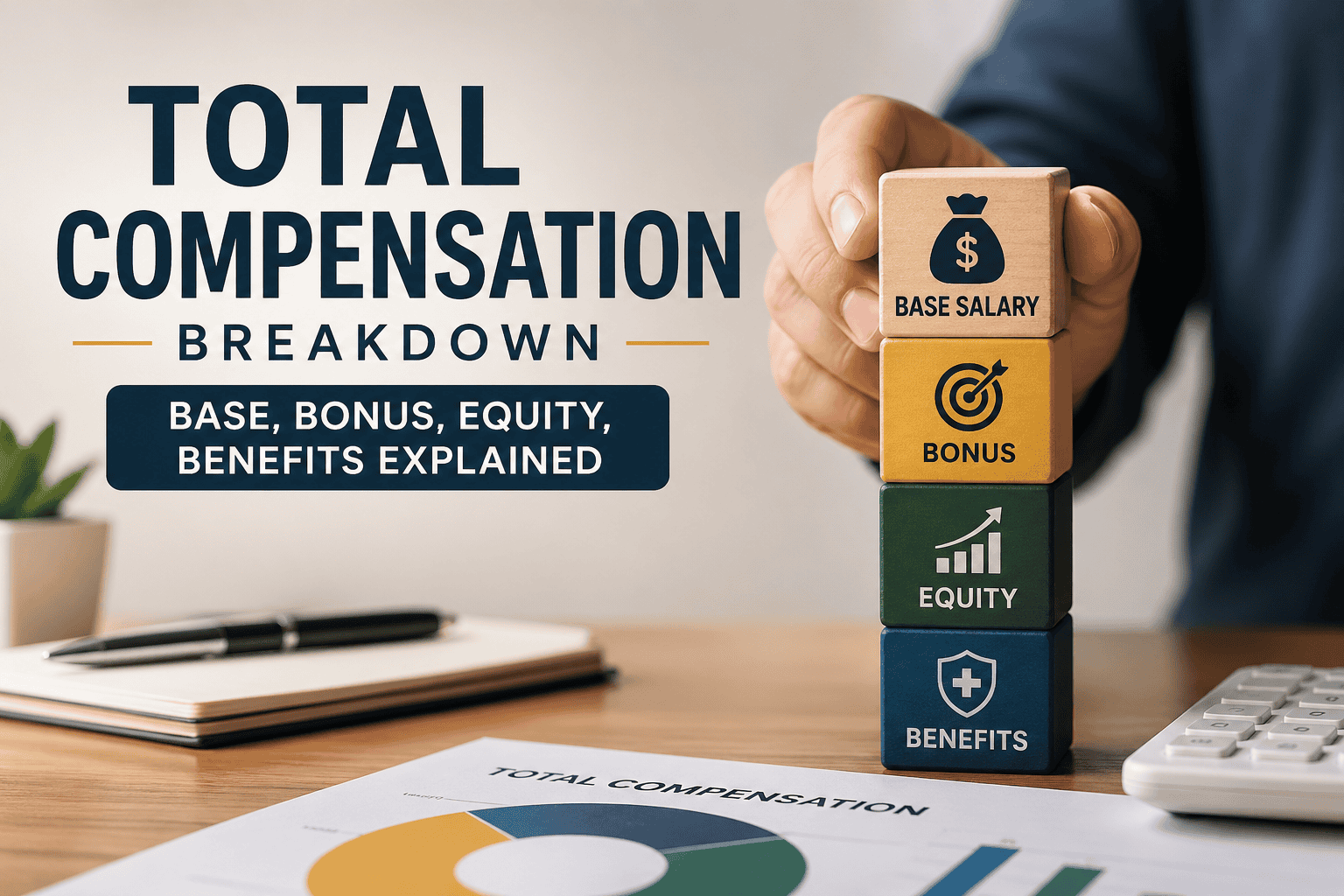 Total Compensation Explained: Salary, Bonus, Equity & Benefits
