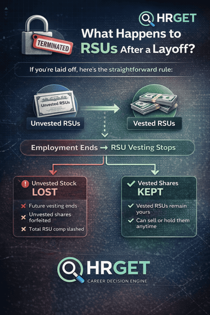 what happens to rsus after layoff