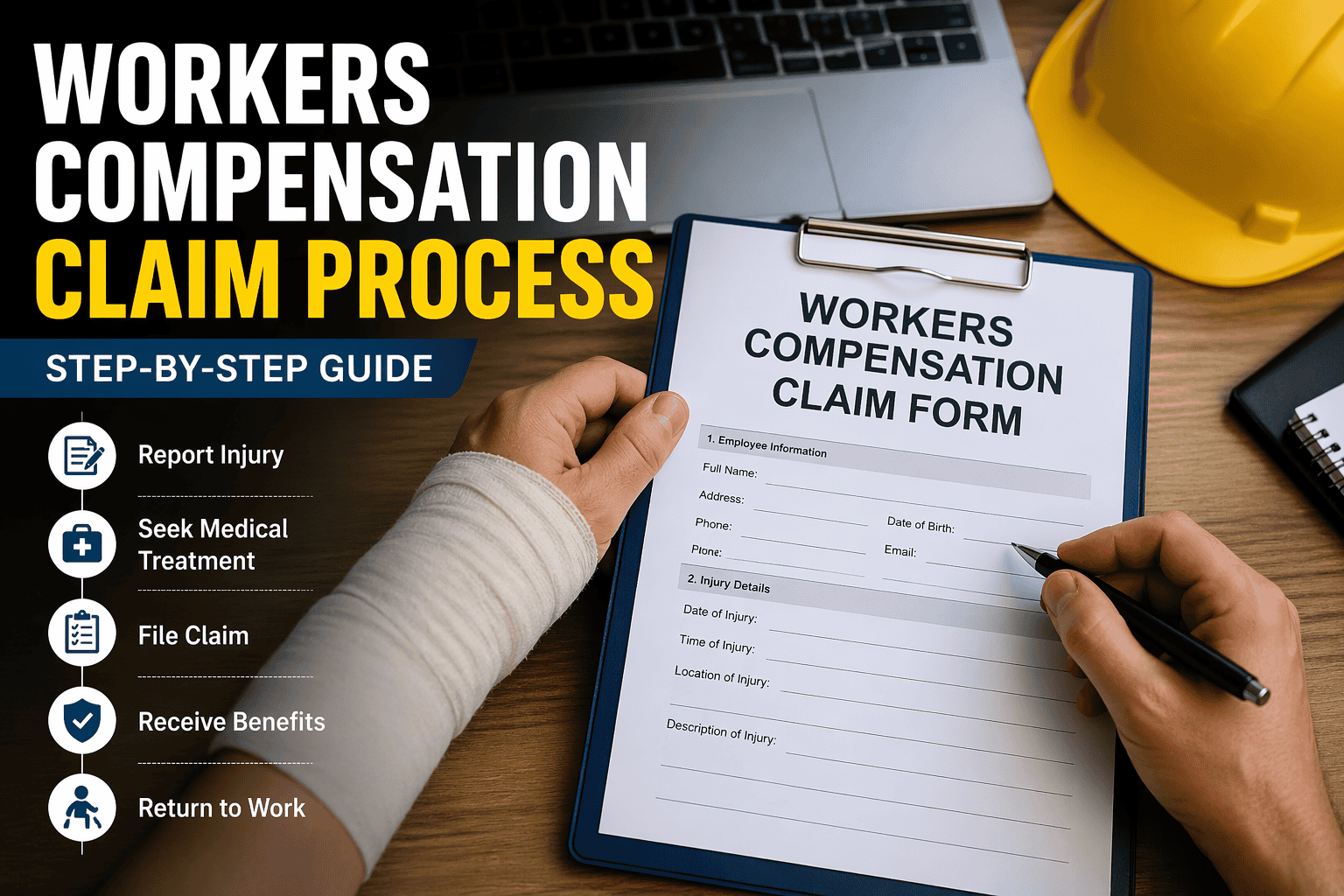 workers compensation claim process step by step guide