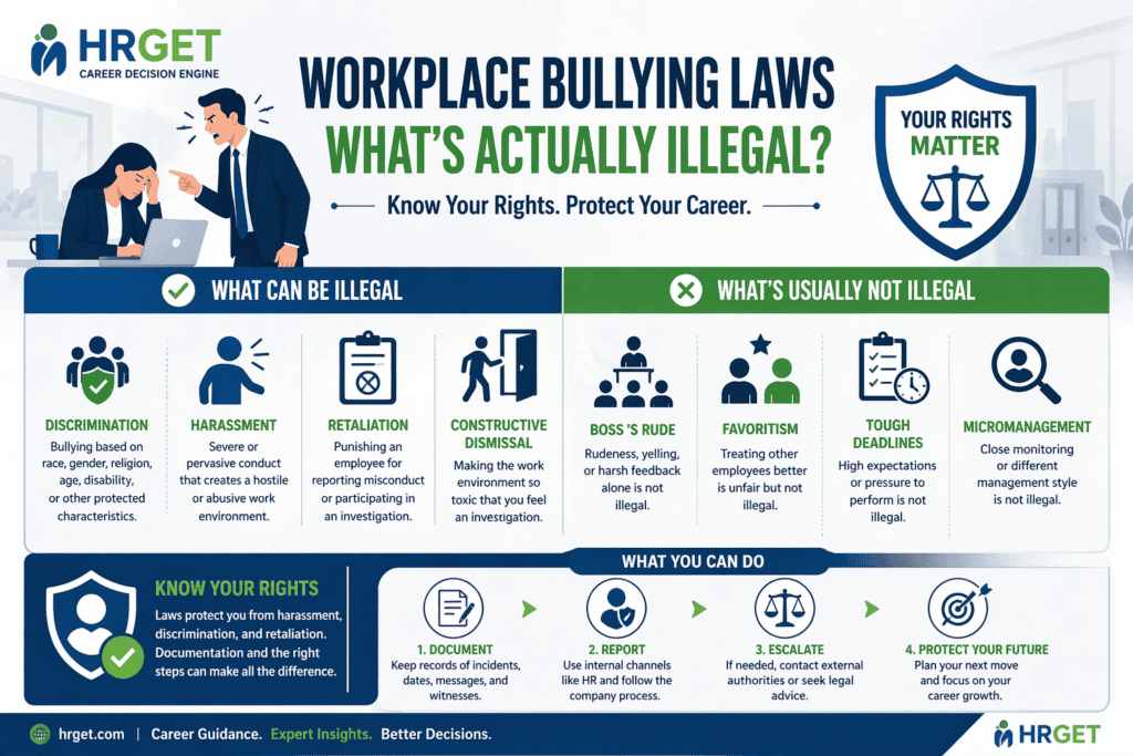 workplace bullying laws infographic hrget blue green