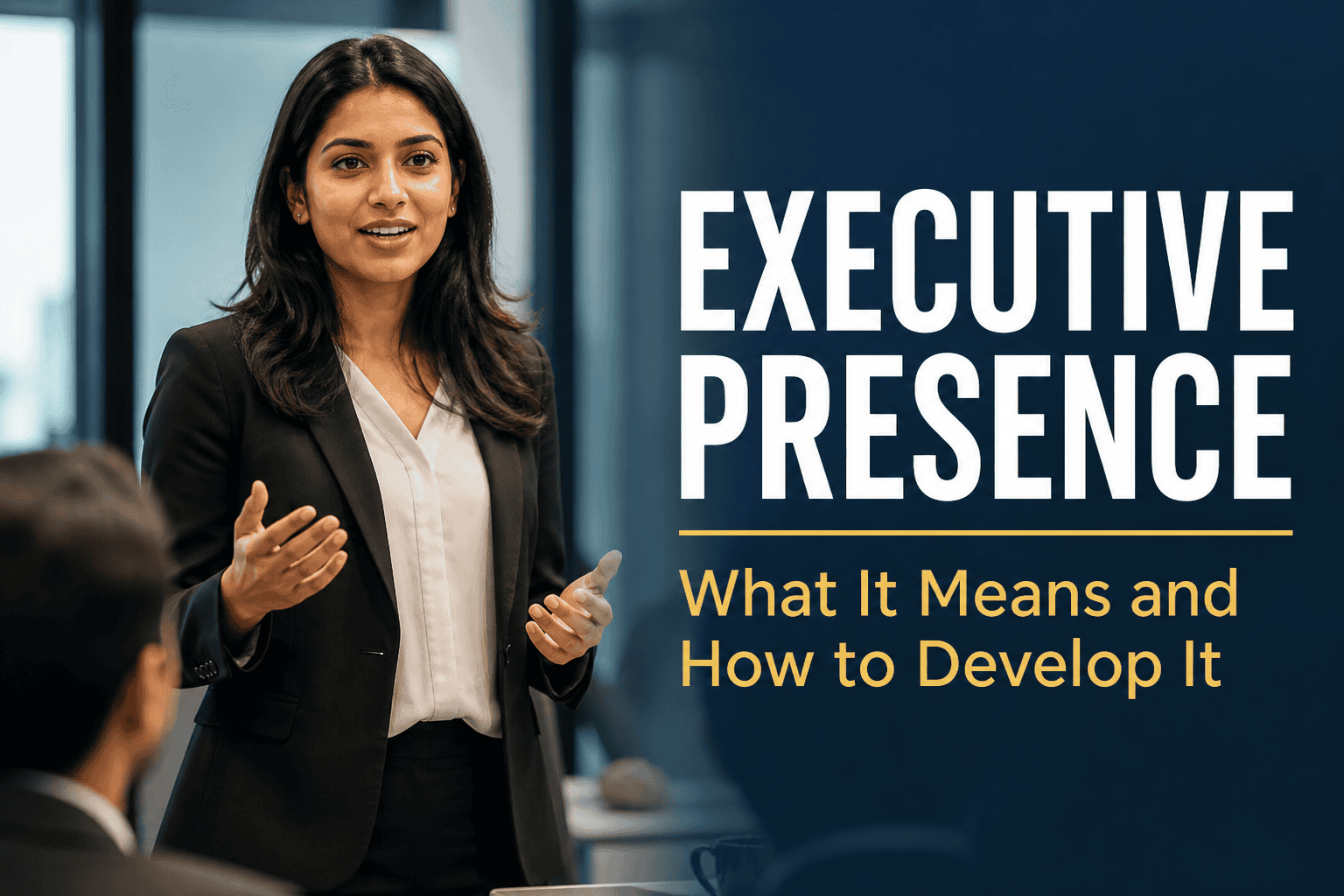executive presence meaning development featured image