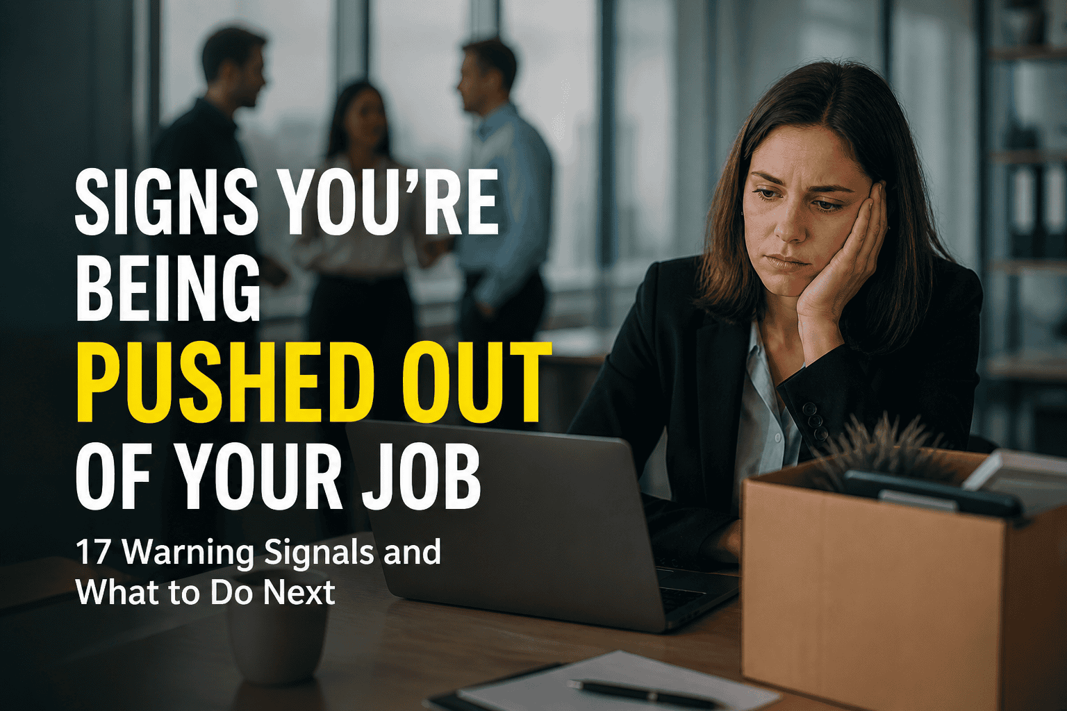 signs youre being pushed out of your job warning signals featured image