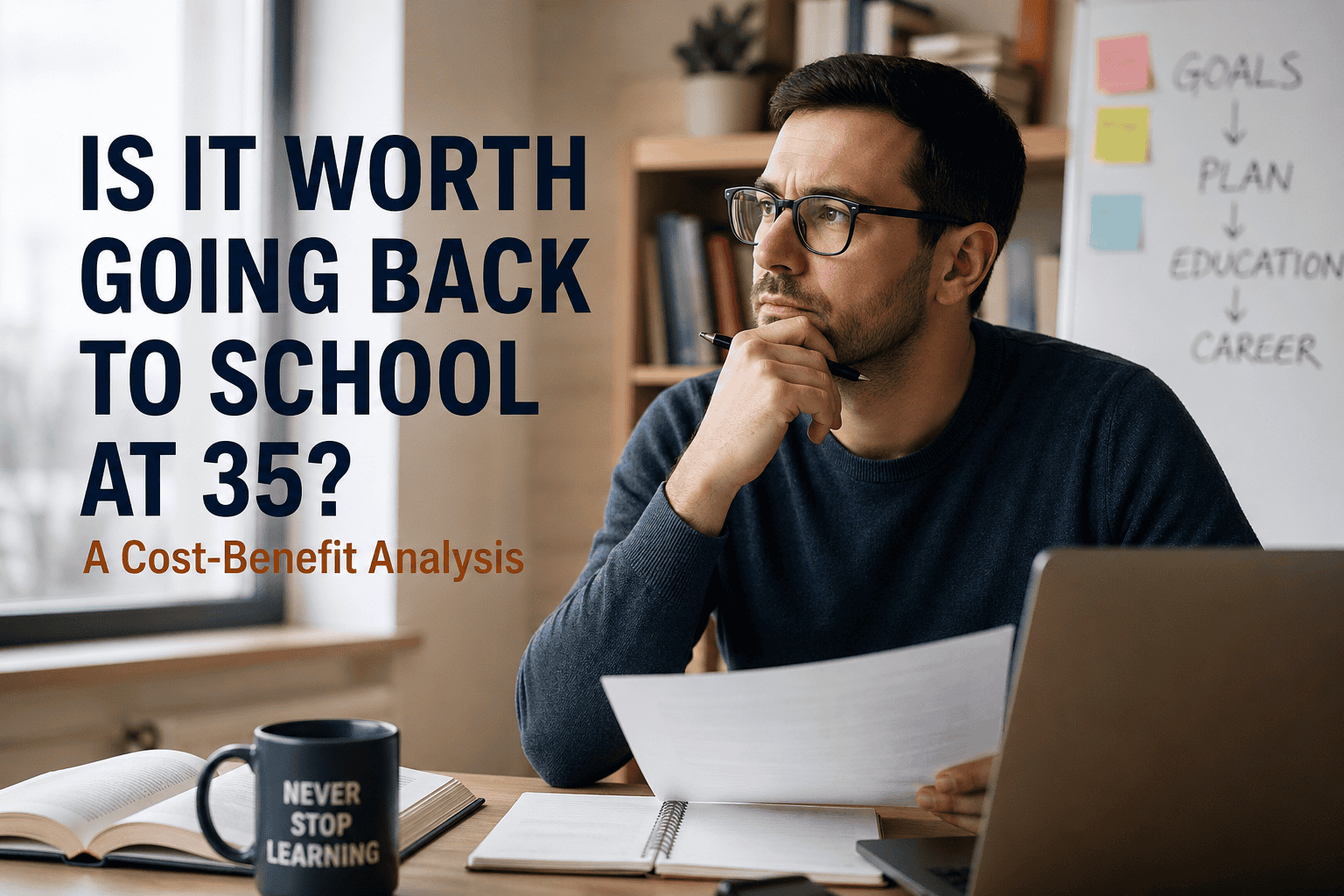 is it worth going back to school at 35 cost benefit analysis